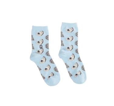 Oyster Mid Crew Socks - Bonfolk