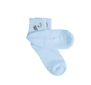 Oyster Quarter Grip Socks - Bonfolk