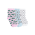Pattern Mid Crew Socks Pack - Bonfolk