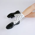Polka Dot Mid Crew Socks - Bonfolk