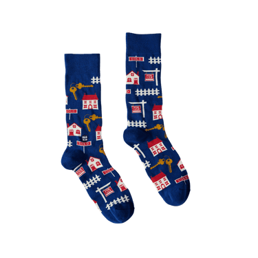 Real Estate Pattern Socks - Bonfolk