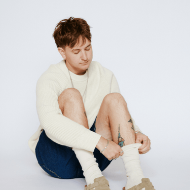 Roll Top Slouch Socks 3 Pack - Cream - Bonfolk