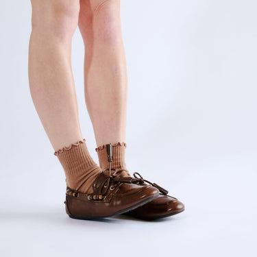 Ruffle Quarter Socks - Bonfolk