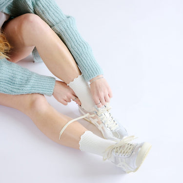 Ruffle Quarter Socks - Bonfolk