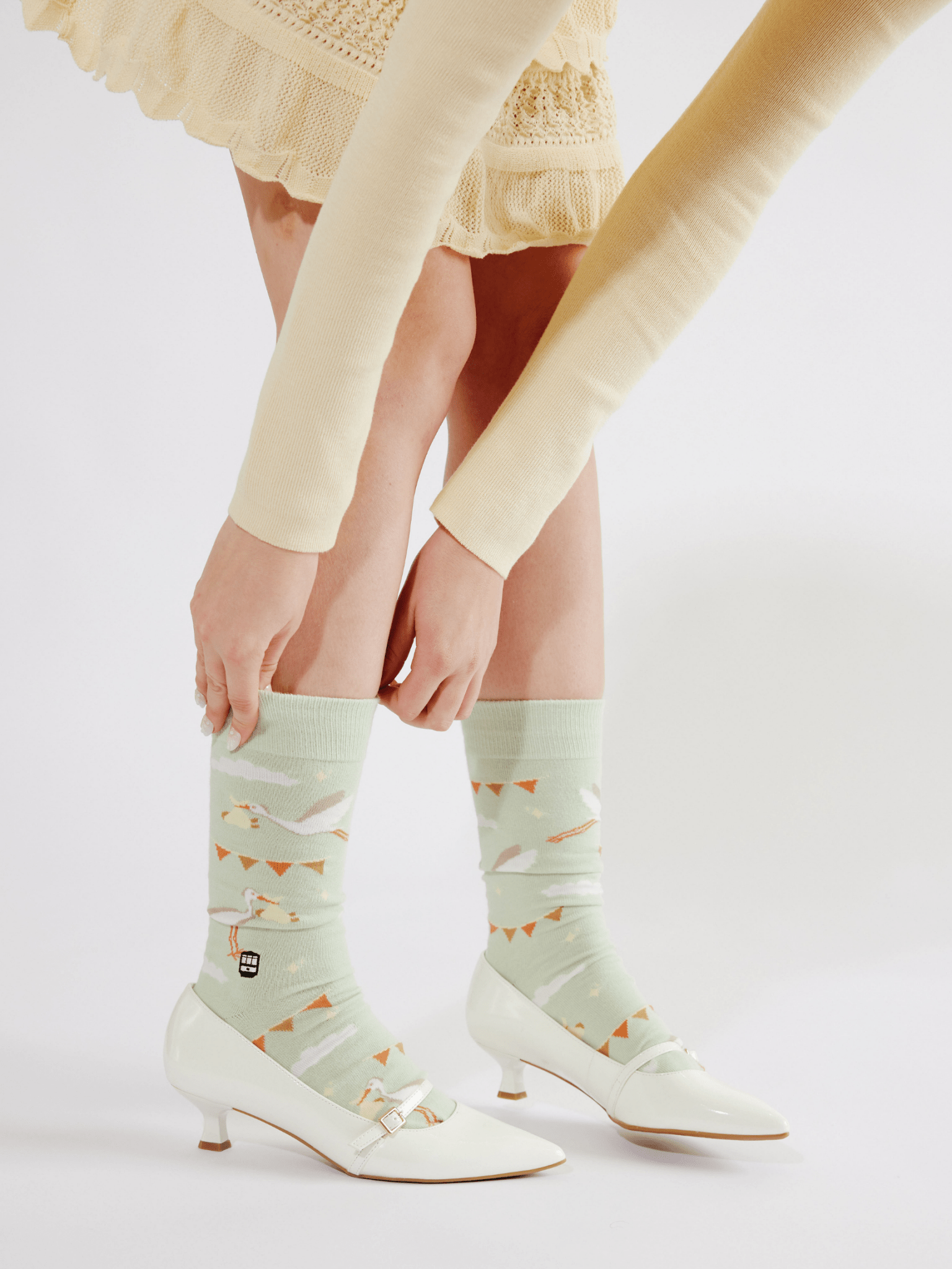 Stork and Baby - Bonfolk