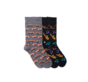 Streetcar & Jazz socks 2 Pack - Bonfolk