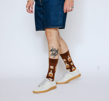 T Bone & Decanter 2 Pack Socks - Bonfolk