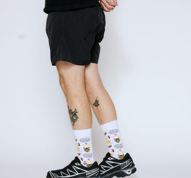 Tiger Purple 2 Pack Socks - Bonfolk