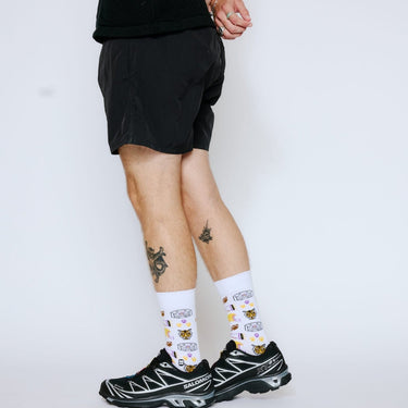 Tiger Purple 2 Pack Socks - Bonfolk