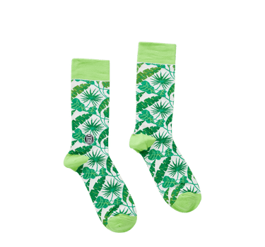 Tropical Leaf Socks - Bonfolk