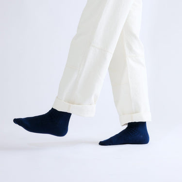 Trouser Socks 3 Pack - Navy - Bonfolk