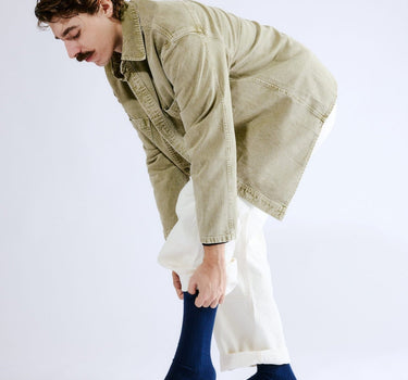 Trouser Socks 3 Pack - Navy - Bonfolk