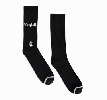 Bonfolk Black Tube Socks