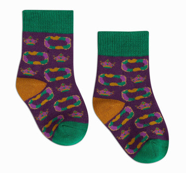Bonfolk Baby King Cake Socks