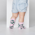 Bonfolk Baby Gator Pink Socks
