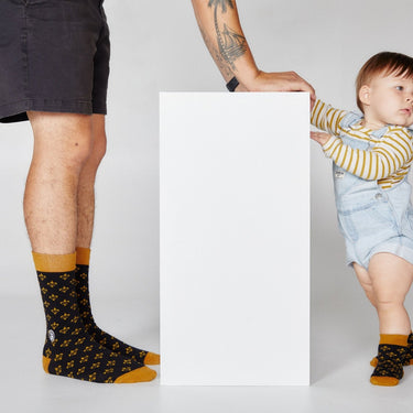 Fleur De Lis Kids Socks - Bonfolk